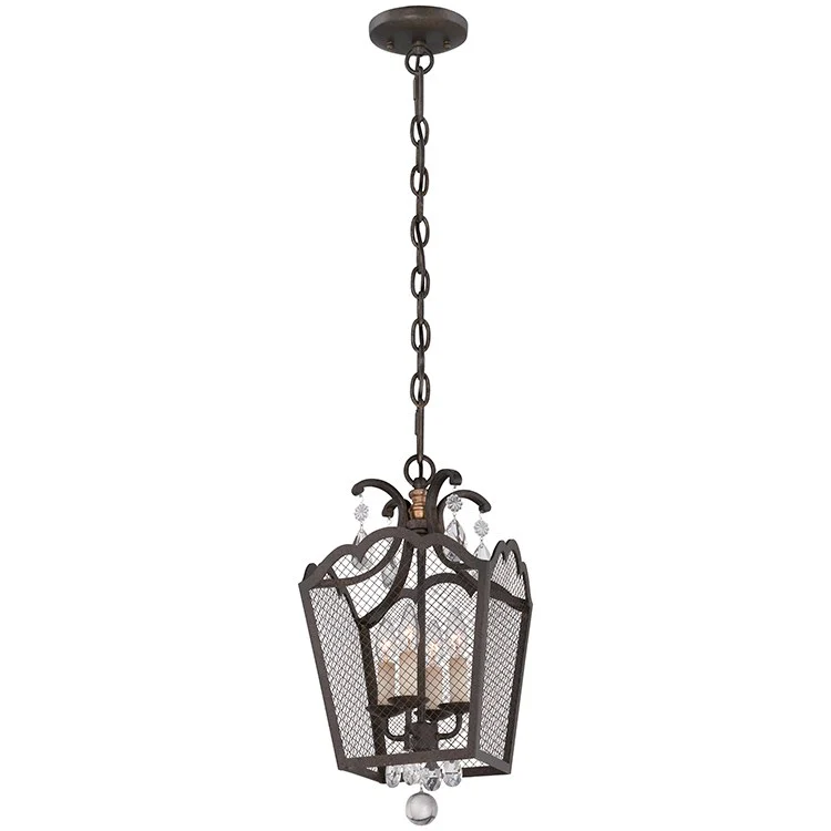 Cortona Four-Light Convertible Semi-Flush Mount Ceiling Fixture/Pendant - Frankwebs