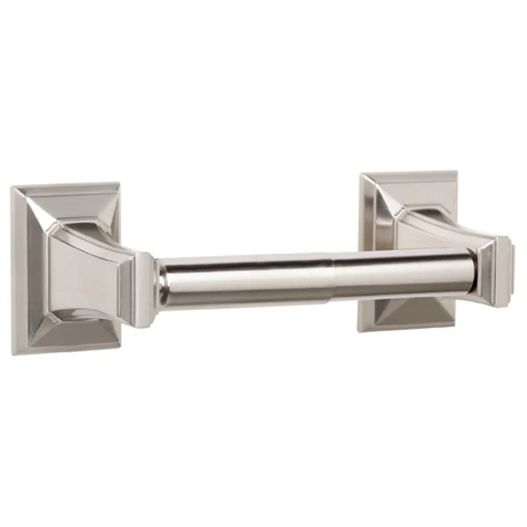 Toilet Paper Holder Geometric Bath Polished Nickel 6-1/4 to 8-3/4 Inch 3-1/4 Inch Wall Mount - Frankwebs