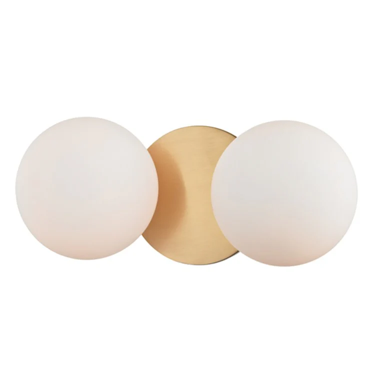 Baird Two-Light Bathroom Vanity Fixture - Frankwebs