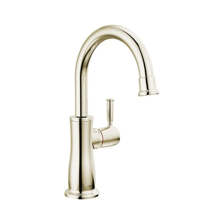 Kitchen Faucet Instant Hot Water Spring-Loaded Self-Closing Arctic Stainless 9-4/9 Inch - Frankwebs