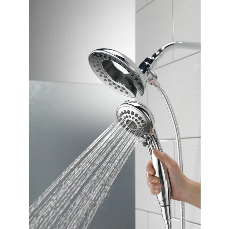 In2ition Two-in-One Five-Function Integrated Shower Head/Handshower - Frankwebs