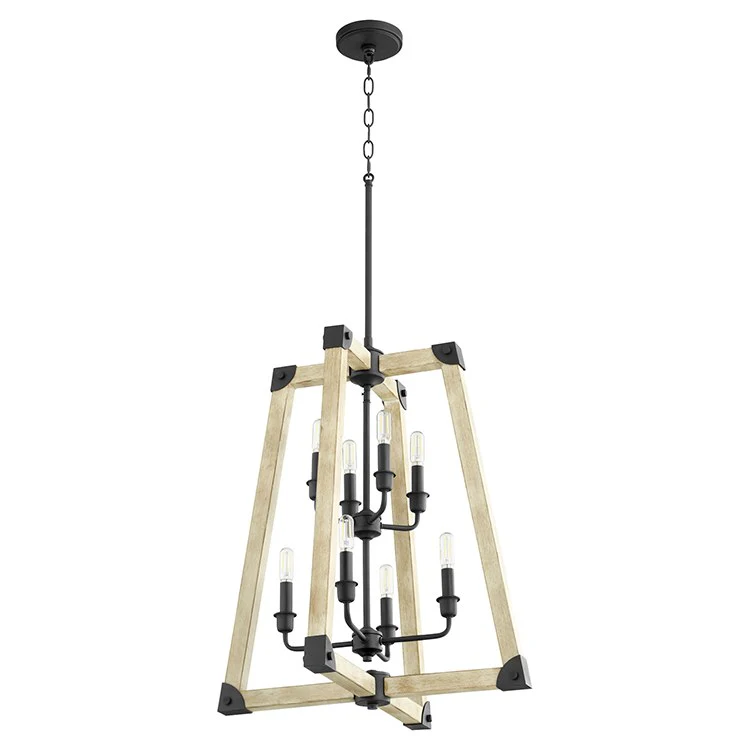 Alpine Eight-Light Two-Tier Foyer Pendant - Frankwebs