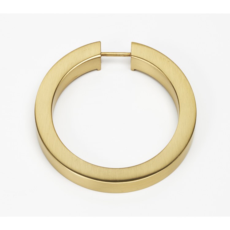 Ring Flat Round Polished Nickel 3 Inch Brass - Frankwebs