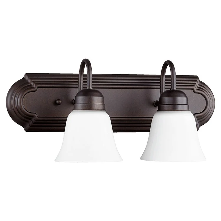Signature Two-Light Bathroom Vanity Fixture - Frankwebs