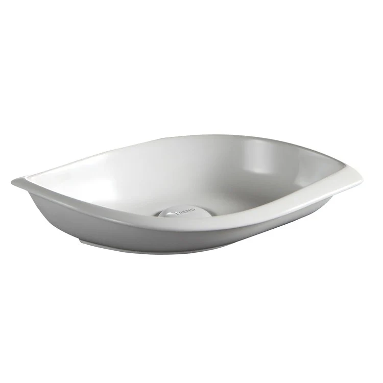 Vessel Kai Above Counter 16 Inch White Vitreous China - Frankwebs