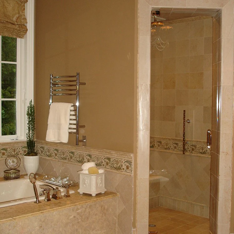 Jeeves E 12-Bar Curved Stainless Steel Towel Warmer - Frankwebs