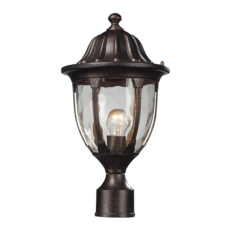 Glendale Single-Light Outdoor Post Lantern - Frankwebs