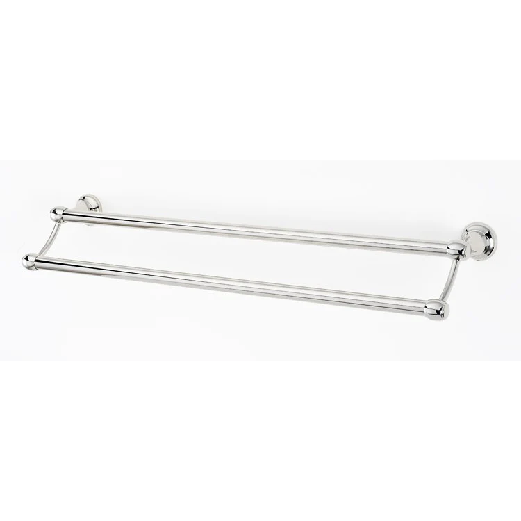 Towel Bar Royale Bath 24 Inch Double Polished Chrome Brass 5-9/16 Inch - Frankwebs
