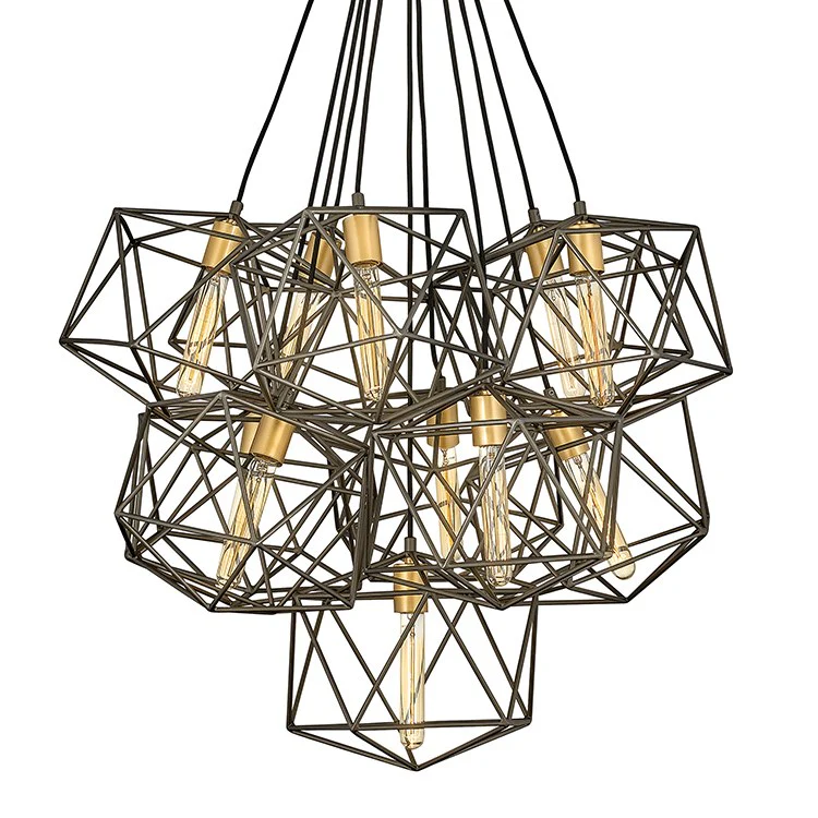 Astrid Eleven-Light Multi-Tier Chandelier - Frankwebs