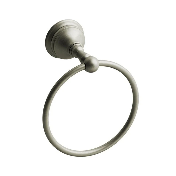 Towel Ring Retro Brushed Nickel Zinc 4-1/8 Inch - Frankwebs