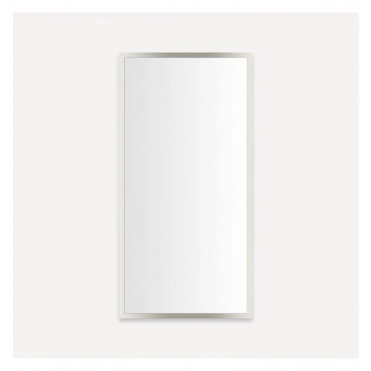 Medicine Cabinet Profiles 20W x 40H x 6D Inch 1 Doors Mirror Chrome Flat Top Left Hand Side Electric - Frankwebs