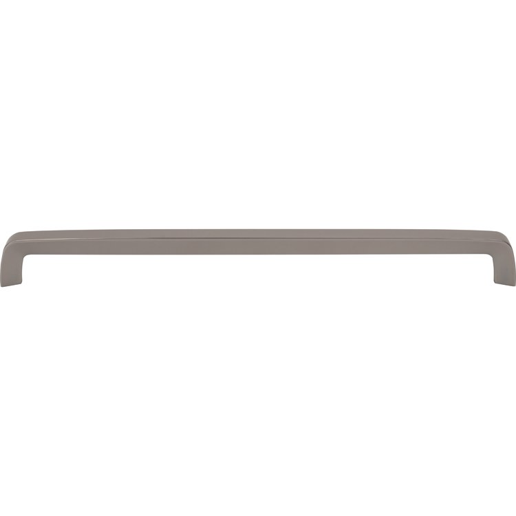 Pull Nouveau III Tapered Bar for Decorative Hardware Ash Gray Zinc Alloy 12-5/8 Inch - Frankwebs