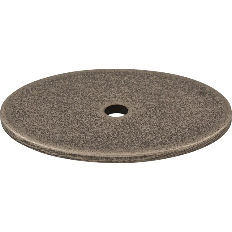 Backplate Sanctuary Oval 1-3/4 Inch Pewter Antique Steel TK62PTA - Frankwebs