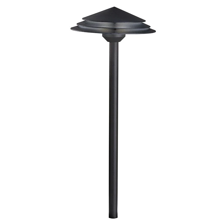 Round Tiered 3000K LED Path Light - Frankwebs