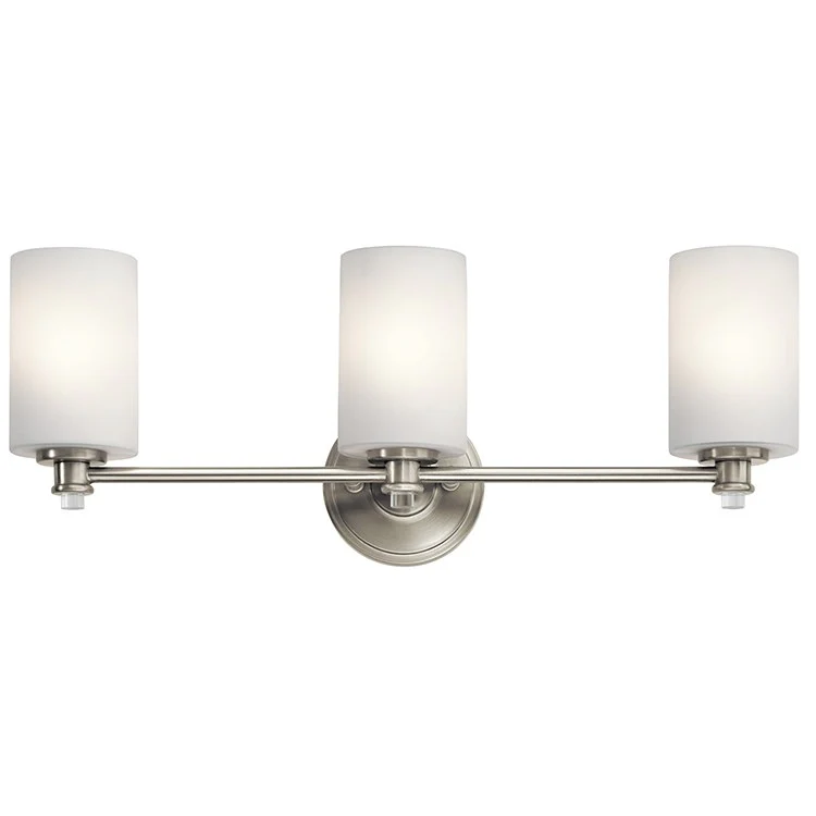 Joelson Three-Light Bathroom Vanity Fixture - Frankwebs