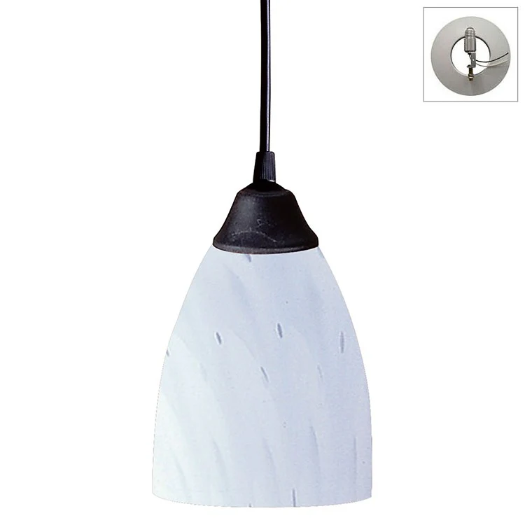 Classico Single-Light Pendant with Recessed Light Kit - Frankwebs