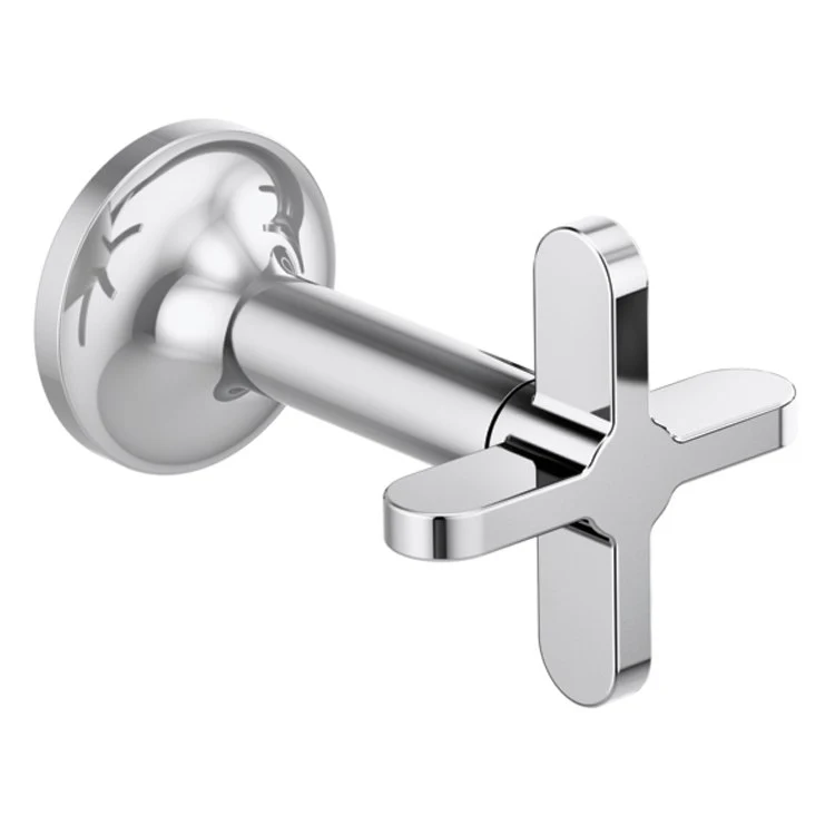 Handle Kit Odin Zinc 2 Cross Brilliance Luxe Gold ADA for Wall Mount Lavatory - Frankwebs