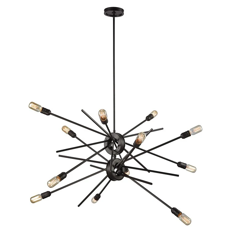 Xenia Twelve-Light Chandelier - Frankwebs