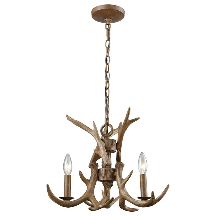 Elk Three-Light Chandelier - Frankwebs