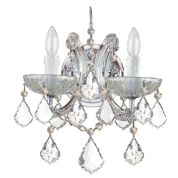 Maria Theresa Two-Light Wall Sconce - Frankwebs