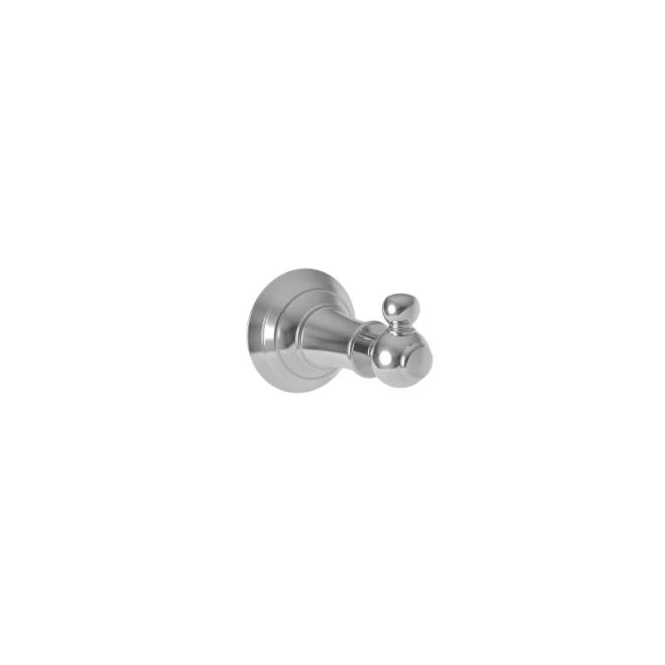 Robe Hook Garnsey Single Polished Chrome 2-1/4 Inch 3-1/4 Inch Wall Mount Brass - Frankwebs