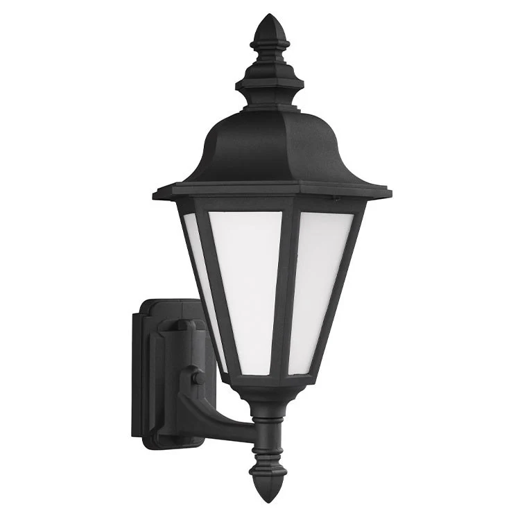 Brentwood Single-Light LED Medium Uplight Outdoor Wall Lantern - Frankwebs