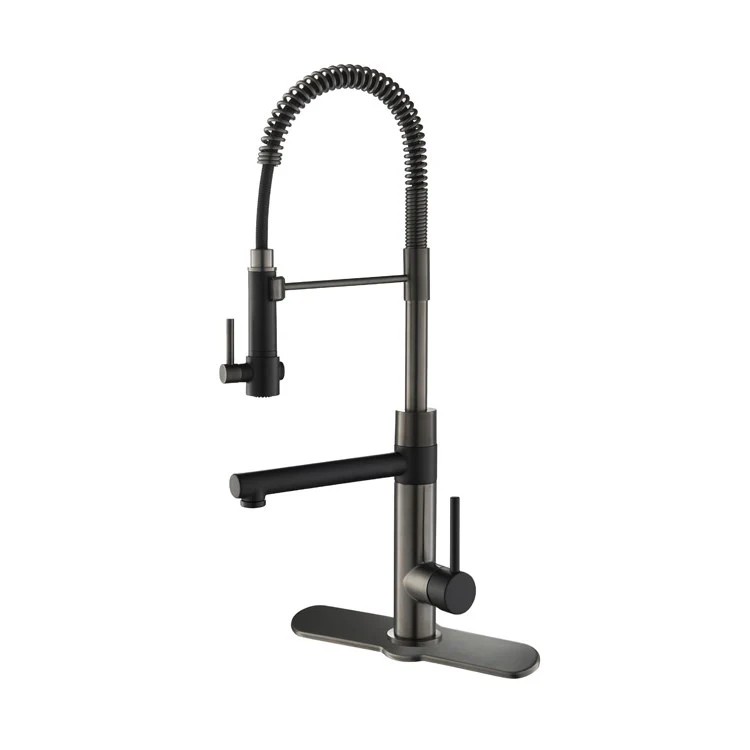 Artec Pro 2-Function Commercial-Style Pre-Rinse Kitchen Faucet with Pull Down Spring Spout and Pot Filler - Frankwebs