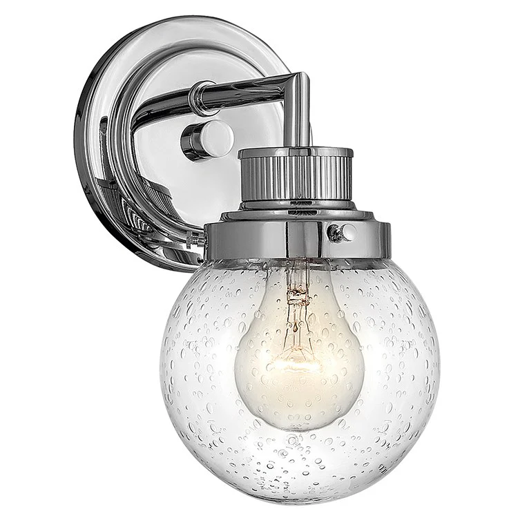 Poppy Single-Light Bathroom Wall Sconce - Frankwebs