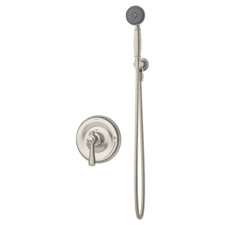 Handshower Trim Degas Round 1 Lever Polished Chrome 1.5 Gallons per Minute for Temptrol Pressure Balancing Shower Valve - Frankwebs