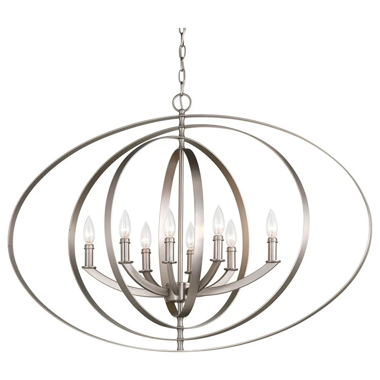 Equinox Eight-Light Oval Pendant Light - Frankwebs