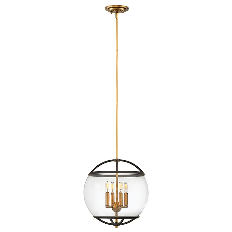 Calvin Four-Light Medium Orb Pendant - Frankwebs
