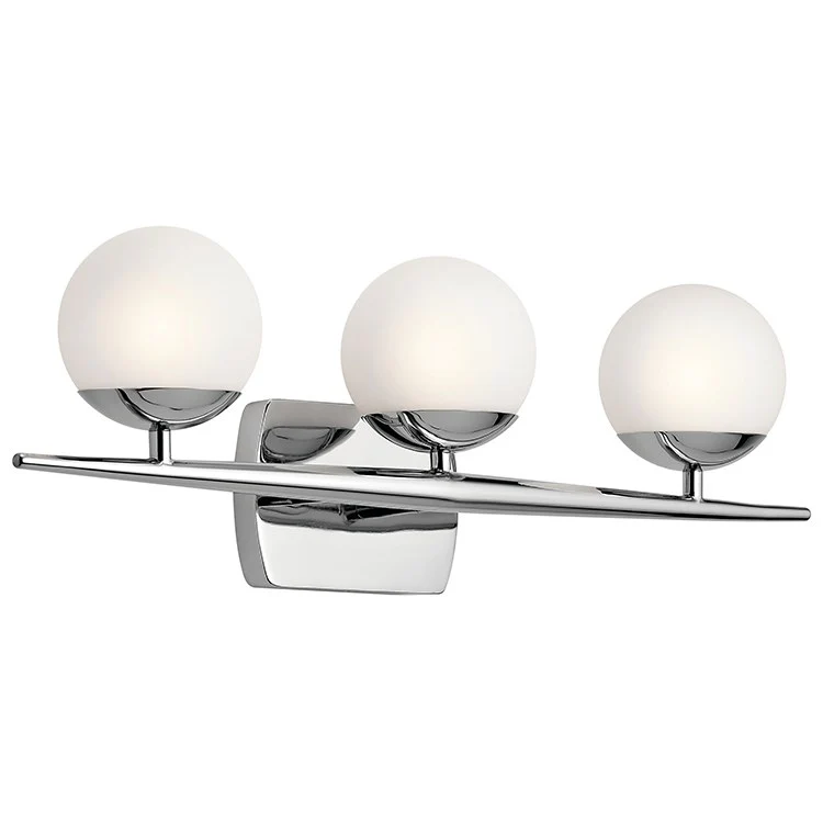 Jasper Three-Light Halogen Bathroom Vanity Fixture - Frankwebs