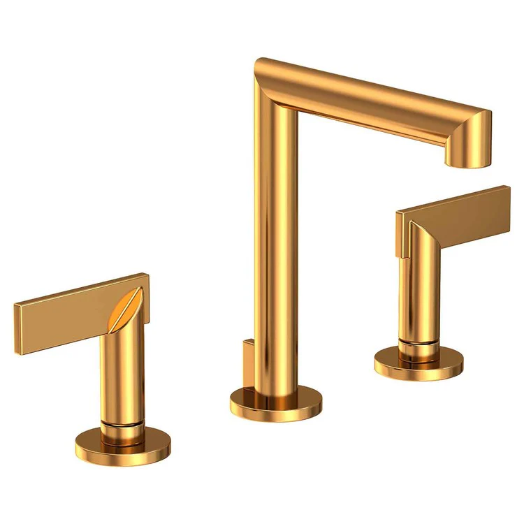 Lavatory Faucet Keaton Widespread 8 to 20 Inch Spread 2 Lever ADA WaterSense Aged Brass 1.2 Gallons per Minute Pop-Up 3 Hole - Frankwebs