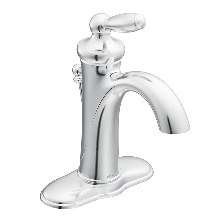 Brantford Single Handle Bathroom Faucet with Drain - Frankwebs