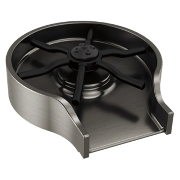 Glass Rinser Metal Brilliance Champagne Bronze for Any Faucet 4-1/2 Inch - Frankwebs