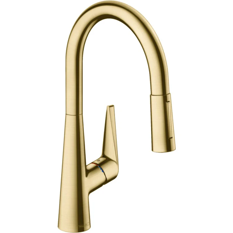 Talis S Single Handle High Arc Pull Down Kitchen Faucet - Frankwebs
