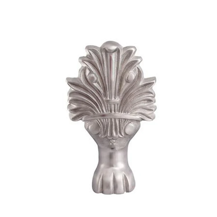 Freestanding Tub Markus 66 Inch Double Slipper Oval Cast Iron White/Brushed Nickel Lion Paw Feet 7 Inch Center Faucet Holes - Frankwebs