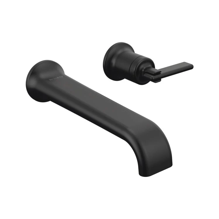 Handle Kit Allaria Zinc 1 Twist Lever Brilliance Black Onyx for Wall Mount Lavatory - Frankwebs