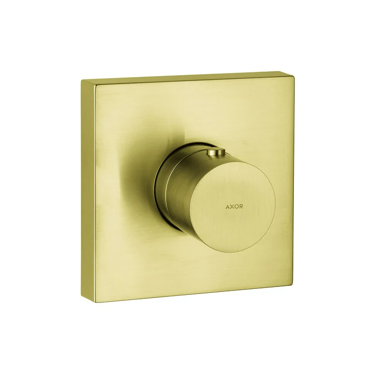 Thermostatic Trim ShowerSolutions 1 Knob Brushed Gold Optic 16.0 Gallons per Minute Metal - Frankwebs