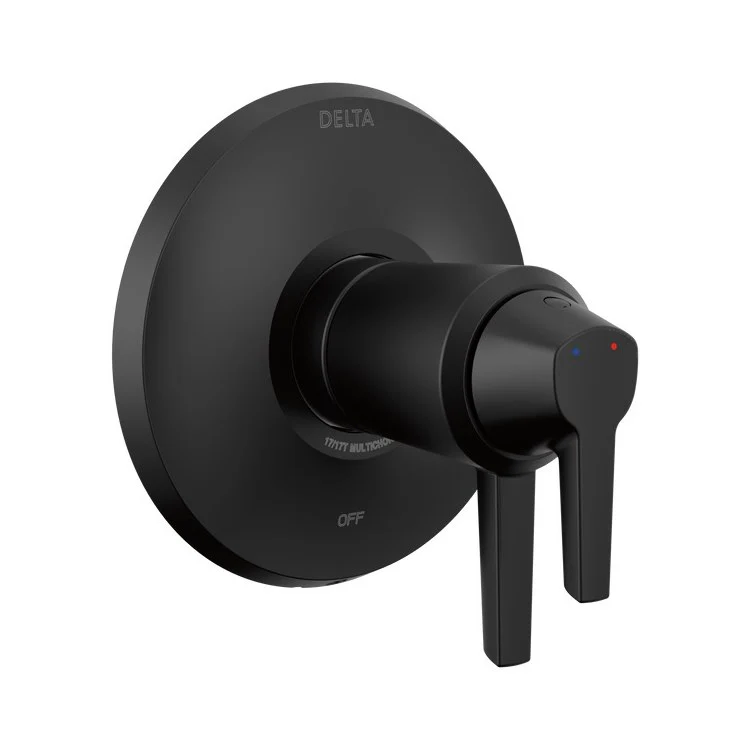 Valve Trim Galeon 17T Matte Black ADA for TempAssure 17T Series Dual Function Thermostatic Cartridge - Frankwebs