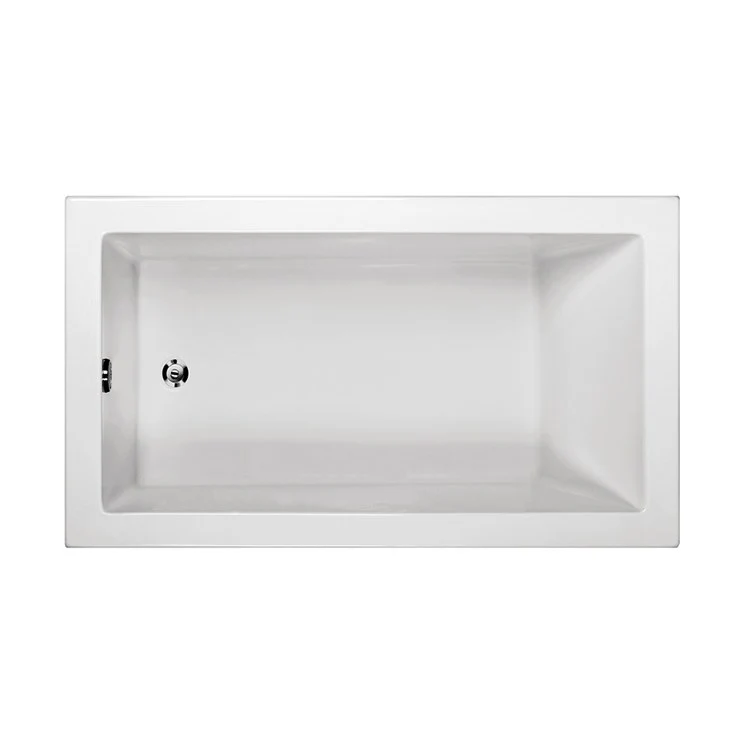 Soaking Tub Andrea 19 54 x 32 Inch Drop-In Left/Right Hand White Acrylic CXL 51 Gallons 19 Inch - Frankwebs