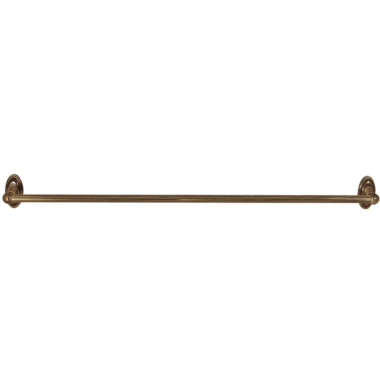 Towel Bar Classic Traditional Bath 30 Inch Antique English Matte Brass 3-1/4 Inch - Frankwebs