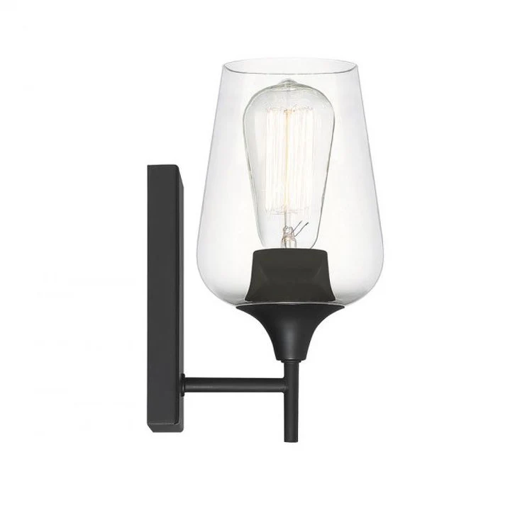 Octave Single-Light Bathroom Wall Sconce - Frankwebs