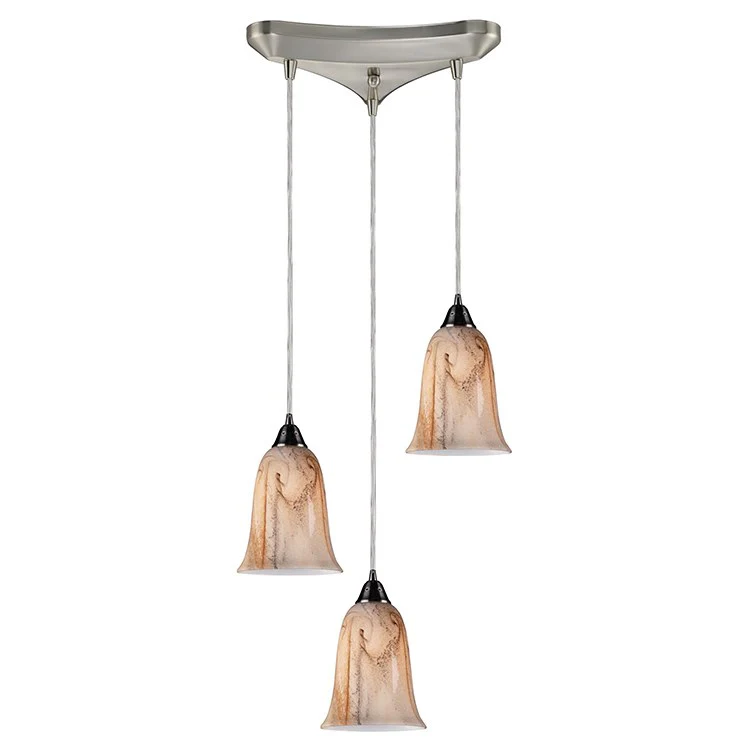 Granite Three-Light Pendant - Frankwebs