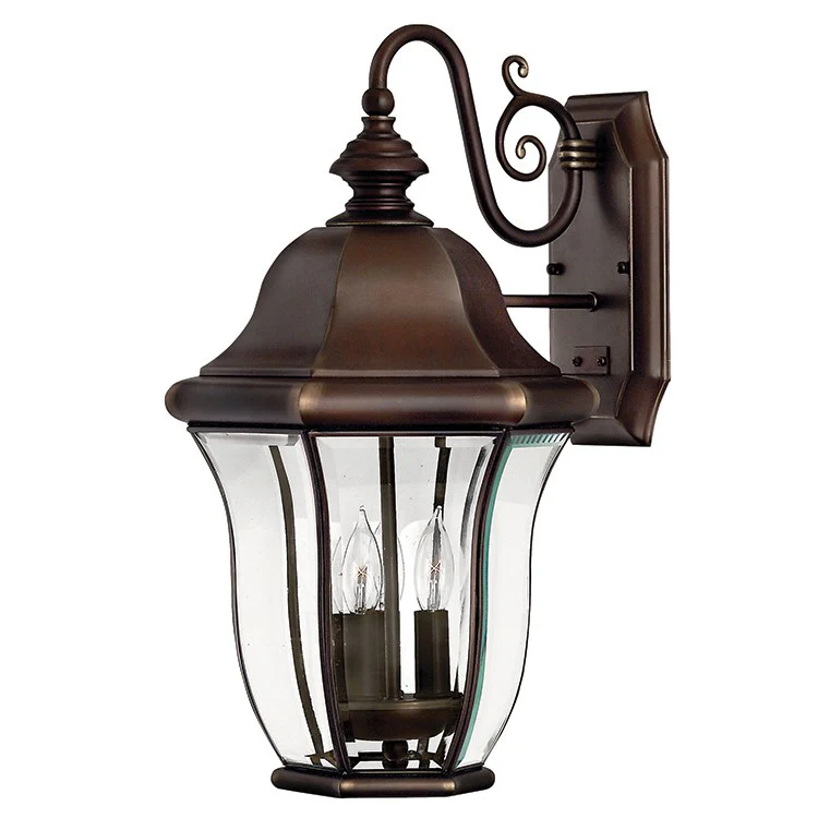 Monticello Three-Light Medium Wall-Mount Lantern - Frankwebs