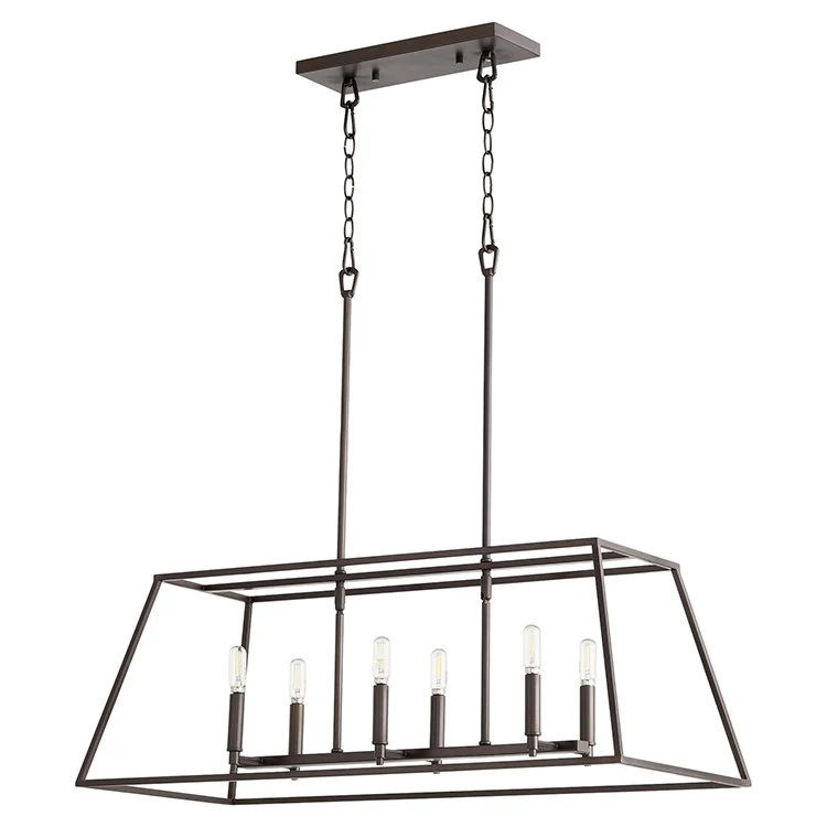 Gabriel Six-Light Island Chandelier - Frankwebs