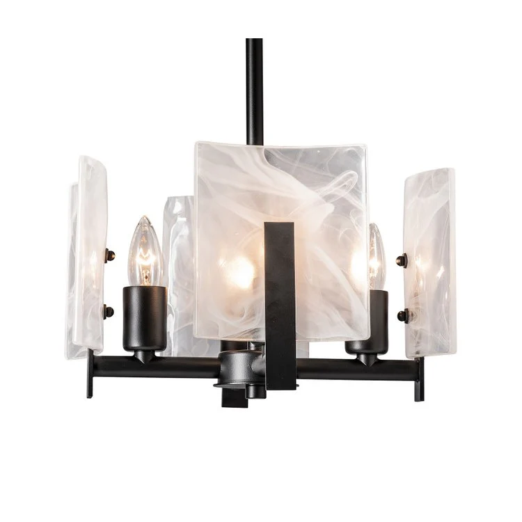 Arc Four-Light Semi-Flush Mount Ceiling Fixture/Pendant - Frankwebs