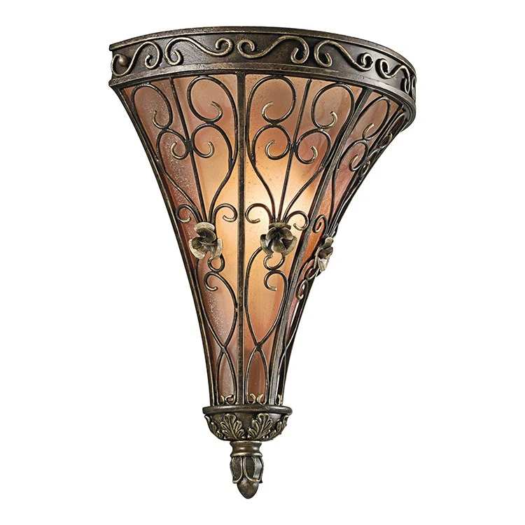 Marchesa Single-Light Bathroom Wall Sconce - Frankwebs