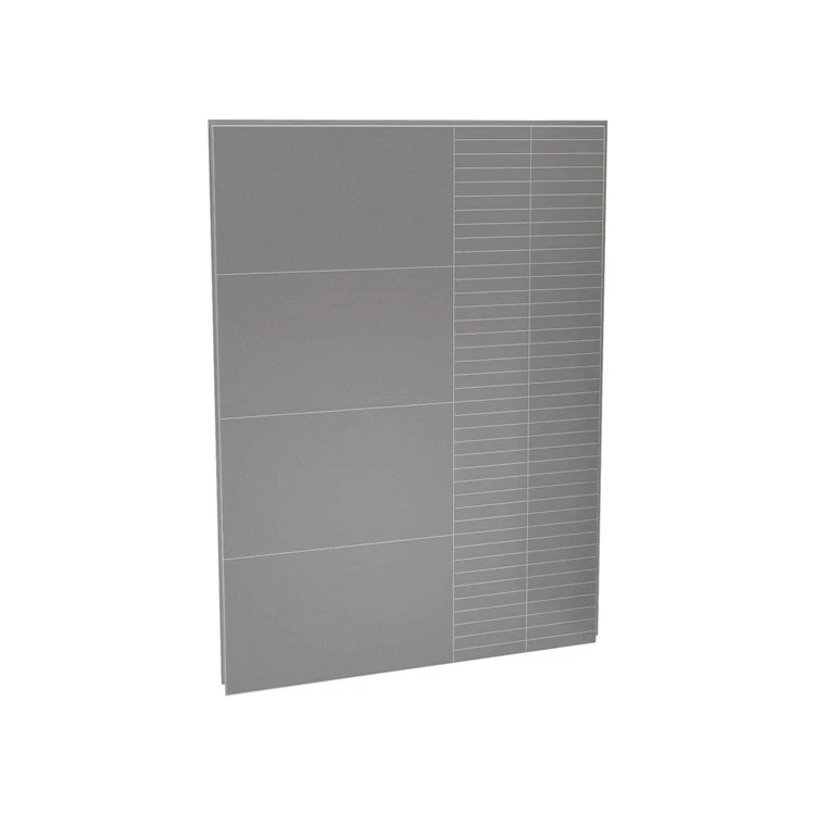 Back Wall Utile Erosion 60 x 80 Inch Taupe Composite - Frankwebs