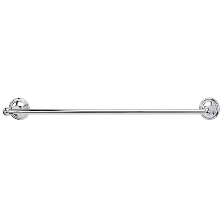 Towel Bar Yale Bath 24 Inch Polished Brass 3-1/8 Inch - Frankwebs
